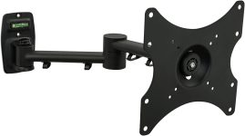 Mount-It! TV Wall Mount Bracket | Quick Release | Full Motion Swing Out Tilt Swivel | Articulating Arm for 13-42″ Flat Screens and Monitors | VESA 75 to 200 | 44 Pound Capacity | Anti-Theft Locking