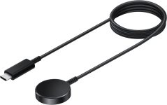 SAMSUNG Galaxy Watch5 and Watch5 Pro Wireless Charging Dock, Smart Watch Coin Type Charger, USB C, In-Box Replacement, Portable, 2022, US Version, Black