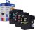 Brother Genuine Standard Yield Color Ink Cartridges, LC1013PKS, Replacement Color Ink Three Pack, Includes 1 Cartridge Each of Cyan, Magenta & Yellow, Page Yield Upto 300 Pages/Cartridge, LC101