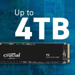Crucial P3 1TB PCIe Gen3 3D NAND NVMe M.2 SSD, up to 3500MB/s – CT1000P3SSD8