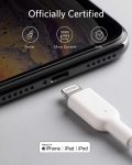 ANKER Powerline II Lightning Cable, [6ft MFi Certified] USB Charging/Sync Lightning Cord Compatible with iPhone SE 11 11 Pro 11 Pro Max Xs MAX XR X 8 7 6S 6 5, iPad and More