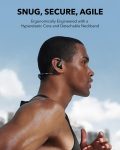 Soundcore by Anker AeroFit Pro Open-Ear Headphones, Ultra Comfort, Secure Fit, Ergonomic Design, Rich Sound with LDAC, Bluetooth 5.3, IPX5 Water-Resistant, 46H Playtime, App Control, Wireless Earbuds