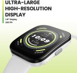 Amazfit Bip 5 Smart Watch, GPS, Bluetooth Calling, 10-Day Battery, Ultra-Large Display, Step Tracking, Heart-Rate Monitoring & VO2 Max, Sleep & Health Monitoring, Alexa Built-In, AI Fitness App (Pink)