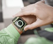 SUPCASE [Unicorn Beetle Pro] Designed for Apple Watch Series 9/8/7/6/SE/5/4 [45/44mm], Rugged Protective Case with Strap Bands (DarkGreen)