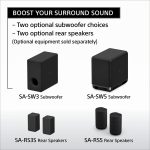 Sony STR-AN1000 7.2 CH Surround Sound Home Theater 8K A/V Receiver Dolby Atmos, DTS:X, Digital Cinema Auto Calibration IX, Bluetooth, WiFi, Google Chromecast, Spotify connect, Apple AirPlay, HDMI 2.1