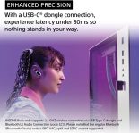 Sony INZONE Buds Truly Wireless Noise Cancelling Gaming Earbuds, 12 Hour Battery, for PC, PS5, 360 Spatial Sound, 30ms Low Latency, USB-C Dongle and LE Audio (LC3), WF-G700N White