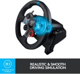 Logitech G29 Driving Force Race Wheel + Logitech G Driving Force Shifter Bundle for PS3 and PS4 (Renewed)