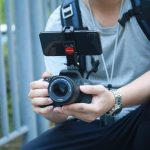 ULANZI ST-06 Camera Hot Shoe Phone Holder Flexible Phone Tripod Mount Adapter w Cold Shoe Mount for Microphone LED Light for DJI Ronin SC iPhone Samsung Canon Nikon DSLR Photography