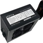 Apevia SPIRIT600W Spirit 600W ATX Power Supply with Auto-Thermally Controlled 120mm Fan, 115/230V Switch, All Protections