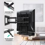 Mounting Dream Soundbar Mount Sound Bar TV Bracket with Holes/Without Holes, Non-Slip Base Holder Extends 3.4″ to 6.1″, Up to 20 LBS, Safe and Easy to Install MD5425