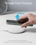 Anker 313 Wireless Charger (Pad), Qi-Certified 10W Max for iPhone 14/14 Pro/14 Pro Max/13/13 Pro Max, AirPods (No AC Adapter, Not Compatible with MagSafe Magnetic Charging)