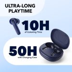 Soundcore by Anker Life P3 Noise Cancelling Earbuds, Ultra Long 50H Playtime, Fast Charging, Big Bass, Multi-Mode Noise Cancelling, AI-Enhanced Calls, Wireless Charging, App Control, Bluetooth 5.2