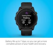 Garmin Forerunner 745, GPS Running Watch, Detailed Training Stats and On-Device Workouts, Essential Smartwatch Functions, Black