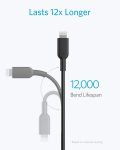 Anker USB C to Lightning Cable [3ft MFi Certified] Powerline II for iPhone 13 13 Pro 12 Pro Max 12 11 X XS XR 8 Plus, AirPods Pro