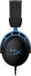 HyperX Cloud Alpha S – PC Gaming Headset, 7.1 Surround Sound, Adjustable Bass, Dual Chamber Drivers, Chat Mixer, Breathable Leatherette, Memory Foam, and Noise Cancelling Microphone – Blue