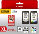 Canon PG-245XL/CL-246XL Ink/Photo Paper Pack, Compatible to MX490, MX492, MG2522, MG3020,MG2920,MG2924,iP2820,MG2525 and MG2420