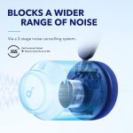 Soundcore Q45 Noise Cancelling Headphones – 50H Playtime, LDAC Hi-Res Audio, Bluetooth 5.3, Comfortable Fit