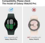 Caseology Vault Compatible with Samsung Galaxy Watch 5 Pro Case 45mm (2022) – Matte Black