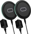 Samsung Wireless Charger Pad Fast Charging for Galaxy S23/S23 Ultra/S24/S22/Z Flip 5/4,Z Fold 5/4,15W Wireless Charger Fast Charging Mat Station for Google Pixel 8Pro/8/7Pro/7/7a/6/5/4,iPhone 15/14/13