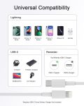 iPhone Charger 5 Pack 6FT USB C to Lightning Cable【Apple MFi Certified】iPhone Charger Fast Charging iphone lightning cable iphone charger cord for iPhone 14/13/12/12 Pro Max/11/Xs Max/XR/X,AirPods Pro