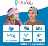 Bandou – Original Kids Headphones – Award-Winning Toddler Headphones – Wireless Headband – Adjustable Toddler Headphones – Bluetooth Children’s Headband for Traveling (Finny The Shark)