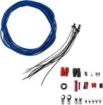 DS18 AK4 Complete 4 Gauge CCA Amplifier Installation Wiring Kit – Ampkit Helps Make Connections, Brings Power to Your Radio, Subwoofers, Speakers with Super Flex Wire – 1200W for 1 Amplifier