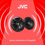 JVC CS-J620 300W 6.5″ CS Series 2-Way Coaxial Car Speakers, Set of 2