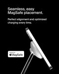Belkin MagSafe 3-in-1 Wireless Charger Stand – Fast Charging for iPhone 15, 14, 13 Series & Apple Watch – Magnetic Charging Station for Multiple Apple Devices