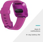 Fitbit Versa Lite Edition Smart Watch, One Size (S and L Bands Included), 1 Count