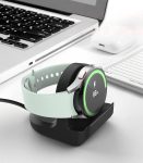MoKo 2Pack Charger Stand Compatible with Samsung Galaxy Watch 6/Watch 6 Classic/Watch 5/ Watch 5 Pro Charger, Silicone Charging Stand Non-Slip Base Charger Dock Station [Charging Cable Not Included]