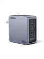 UGREEN Nexode Pro 160W USB C Charger, 4-Port PD 3.1 GaN Compact Fast PPS Wall Charger for MacBook Pro 16” M2, Pixelbook, Dell XPS, iPad Pro, iPhone 15 Pro/14, Galaxy S23, Pixel 8, Steam Deck