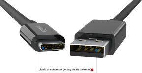 Amazon Basics USB-C to USB-A 3.1 Gen 2 Adapter Charger Cable, Fast Charger, 10Gbps High-Speed, USB-IF Certified, for Apple iPhone 15, iPad, Samsung Galaxy, Tablets, Laptops, 3 Foot, Black