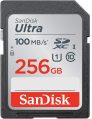 SanDisk 256GB Ultra SDXC UHS-I Memory Card – 100MB/s, C10, U1, Full HD, SD Card – SDSDUNR-256G-GN6IN