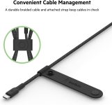 Belkin 15W MagSafe Wireless Charger Pad for iPhone 14, 13, 12 – Black