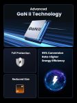 UGREEN 140W USB C Charger, Mac Book Pro Charger Nexode PD3.1 PPS 3-Port Foldable GaN Fast Laptop Wall Charger Power Adapter for MacBook Pro 16”, Dell XPS, iPhone 15 Pro, Chromebook (with 240W Cable)