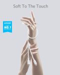 Anker 100W 6ft USB-C Charging Cable for iPhone 15, MacBook Pro 2020, iPad Pro 2020, Galaxy S23 – Cloud White