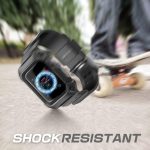SUPCASE [Unicorn Beetle Pro] Designed for Apple Watch Series 9/SE2/8/7/6/SE/5/4 [41/40mm], Rugged Protective Case with Strap Bands (Black)