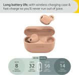 Jabra Elite 8 Active – Best and Most Advanced Sports Wireless Bluetooth Earbuds with Comfortable Secure Fit, Military Grade Durability, Active Noise Cancellation, Dolby Surround Sound – Caramel