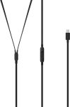 Beats urBeats3 Earphones with Lightning Connector – Black (MU992LL/A) (Renewed)