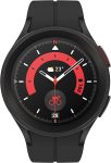 Samsung Galaxy Watch 5 Pro 45mm Smartwatch with GPS, Heart Rate, Fitness Tracking – Titanium, Sapphire Glass, Improved Battery