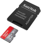 [Older Version] SanDisk 128GB Ultra MicroSDXC UHS-I Memory Card with Adapter – 100MB/s, C10, U1, Full HD, A1, Micro SD Card – SDSQUAR-128G-GN6MA