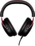 HyperX Cloud II – Gaming Headset, 7.1 Surround Sound, Memory Foam Ear Pads, Durable Aluminum Frame, Detachable Microphone, Works with PC, PS5, PS4, Xbox Series X|S, Xbox One – Red