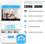 Amcrest 1080P WiFi Camera Indoor, Nanny Cam, Dog Camera, Sound & Baby Monitor, Human & Pet Detection, Motion-Tracking, 2.4Ghz Only, Pan/Tilt Wireless IP Camera, Night Vision, Smart Home ASH21-B