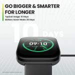 Amazfit Bip 5 Smart Watch, GPS, Bluetooth Calling, 10-Day Battery, Ultra-Large Display, Step Tracking, Heart-Rate Monitoring & VO2 Max, Sleep & Health Monitoring, Alexa Built-In, AI Fitness App (Pink)
