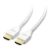 Cable Matters [Ultra High Speed HDMI Certified] Braided 48Gbps 8K HDMI Cable 6.6 ft / 2m with 8K @120Hz, 4K @240Hz and HDR Support for PS5, Xbox Series X/S, RTX3080 / 3090, Apple TV and More in White