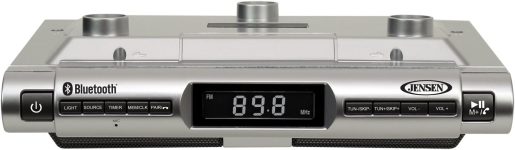 JENSEN SMPS-628 Under Cabinet Universal Bluetooth Music System