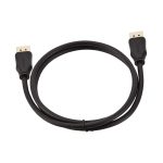 Amazon Basics DisplayPort to DisplayPort 1.2 Cable with 4K@60Hz, 2K@165Hz, 2K@144Hz Video Resolution – 3 Feet, for Personal Computer, Black