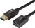 Amazon Basics 2-Pack USB-A 3.0 Extension Cable, 4.8Gbps High-Speed, Male to Female Gold-Plated Connectors, 6 Foot, Black