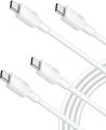 Anker USB C Cable, 310 USB C to USB C Cable (6 ft), (60W/3A) USB C Charger Cable Fast Charge for iPhone 15/15Pro, Max,Samsung Galaxy S23, iPad Pro 2021, iPad Mini 6, iPad Air 4, MacBook Pro 2020