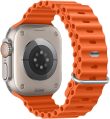 Ocean Silicone Sport Band – Compatible with Apple Watch Ultra 2/Ultra Band 49mm 45mm 44mm 42mm for Men Women, Breathable Soft Waterproof Strap for iWatch Ultra 2, iWatch Ultra Series SE 9/8/7/6/5/4